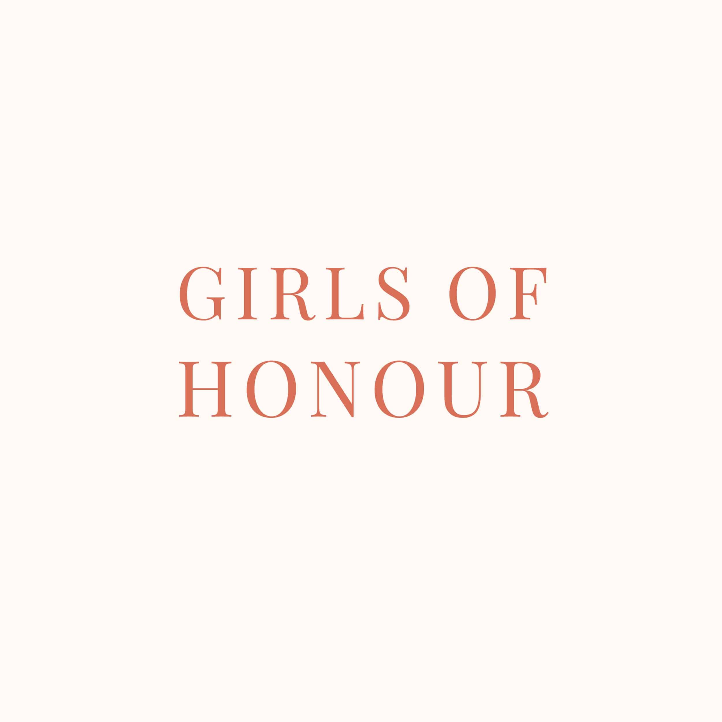 girls-of-honour